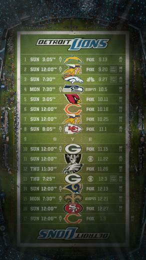 Nfl Schedule Wallpaper Of Nflrt