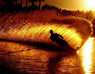 Waterski Sunset