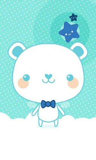 Cute Blue Bear HD Nokia X Wallpaper And Xl