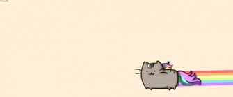 Pusheen Cat Wallpaper By Lechicomess