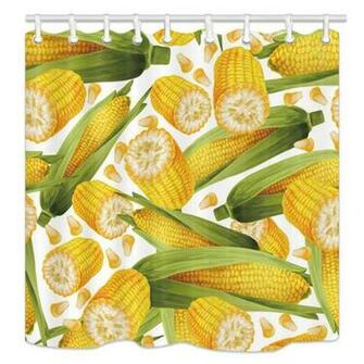 Amazon Farmhouse Vegetables Wallpaper Shower Curtains Nature