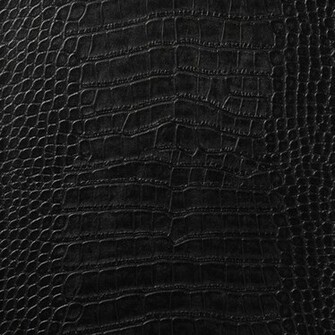 Alligator Wallcovering Black Gtr Designer Le Embossed Croc