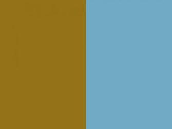 Resolution Mode Beige And Moonstone Blue Solid Two Color Background