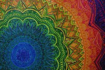 Sand Mandala On