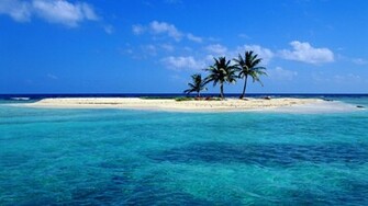 Background Desktop Belize Wallpaper Island Sandy Beach