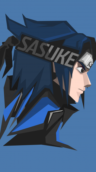 Sasuke Uchiha Anime Naruto Phone Wallpaper