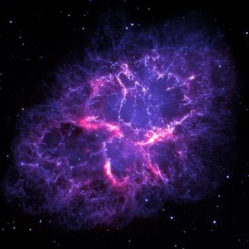 Nebula Crab Galaxy Space Art