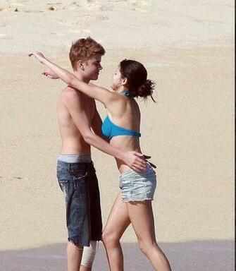 Justin Bieber Image Selena Gomez Kiss