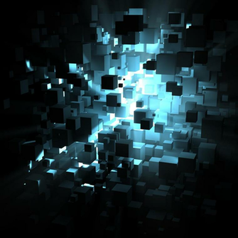 Cube 3d iPad Background Wallpaper