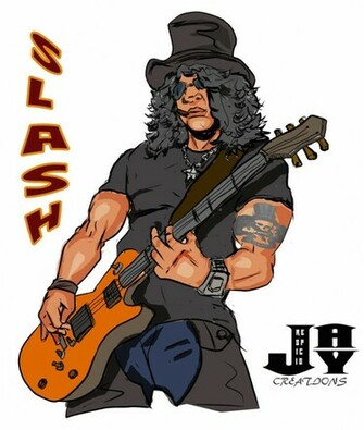 Slash Is My Guitar Hero By Datasianguy