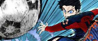 Yoichi Isagi Kicking Soccer From Blue Lock 4k Wallpaper