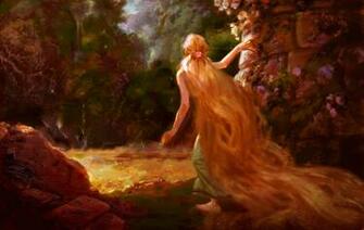 Rapunzel Concept Art Tangled Photo