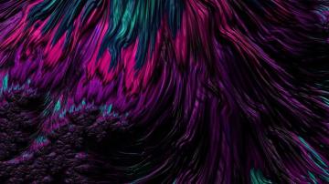 Colorful Liquid Flow Abstract Digital Art HD 4k Wallpaper