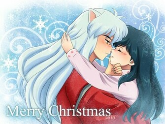 Random Image Kagome And Inuyasha Anime Couple Wallpaper Photos