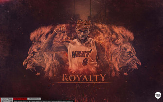 King Lebron James Wallpaper