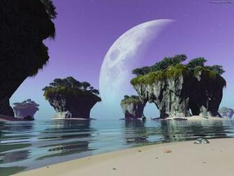 3d Beach Wallpaper