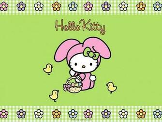 Hello Kitty Easter Wallpaper