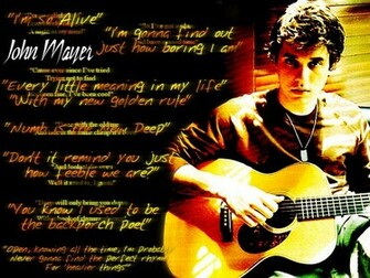 John Mayer Image Wallpaper Photos