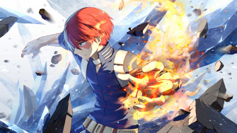 Shoto Todoroki 4k Wallpaper