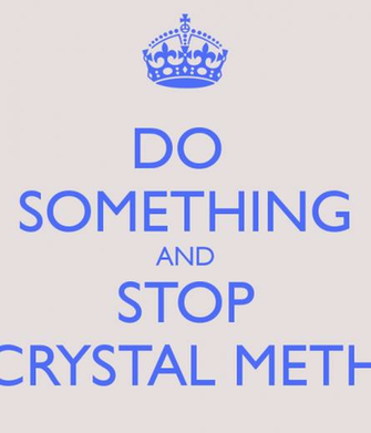 Do Something And Stop Crystal Meth Keep Calm Carry On Image