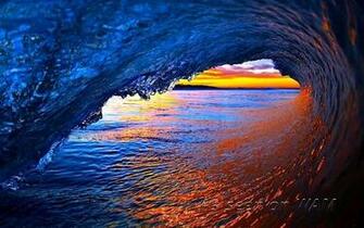 Beach Blue Multi Colored Ocean Image On Favim