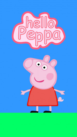 Peppa Pig Background Wallpaper
