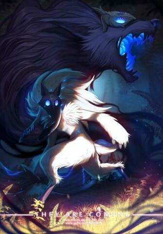 Fanarts De Kindred En Pagaille League Of Legends