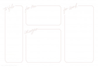 Cute Desktop Organizer Wallpaper