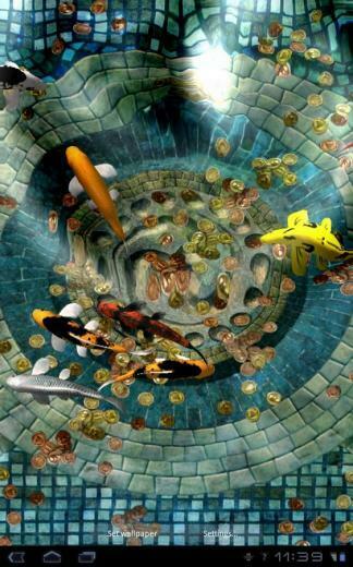 Koi Live Wallpaper Android Apps On Google Play