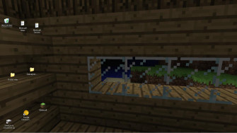 Minecraft Shelves By Irocandrew