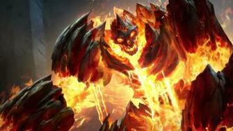 Hearthstone Blackrock Mountain HD Desktop Wallpaper