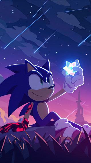 Sonic Frontiers Game Art 4k Wallpaper