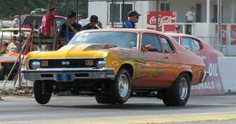 Chevrolet Nova Ss Drag Car Wallpaper