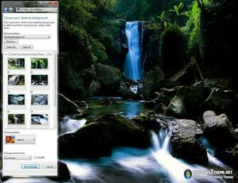 Waterfall Wallpaper With Sound