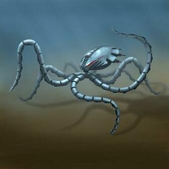 Robot Octopus By Makrozon