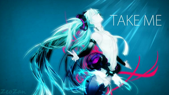 Hatsune Miku Take Me Wallpaper By Zeozan Customization HDtv