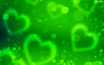 Green Heart Wallpaper