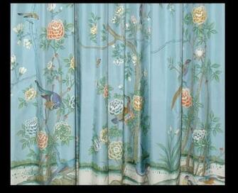 Chinese Wallpaper Chinoiserie Silk Hand