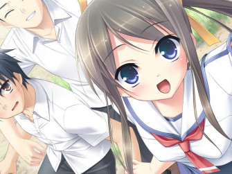 Anime Girl Characters Cute Wallpaper