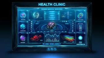 Displaying Image For Sci Fi Interface Wallpaper