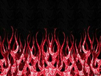 Red Flames Background