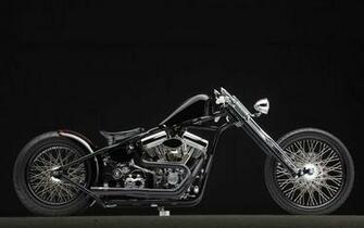 Black Chopper Wallpaper Motorcycles Background Photo