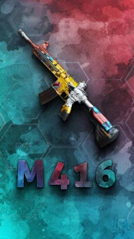 M416 Glacier Wallpaper