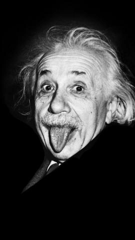 Albert Einstein Wallpaper For iPhone Pro Max X