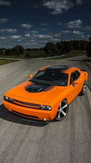iPhone Wallpaper HD Dodge Challenger Background