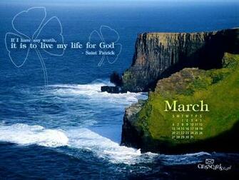 Crosscards Wallpaper Monthly Calendars March Calendar