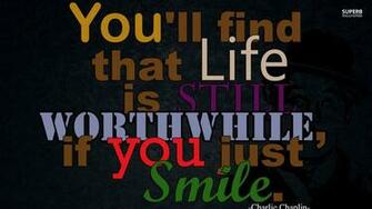 Life Is Still Worthwhile Advice Wallpaper