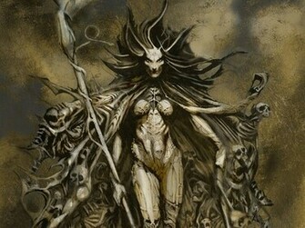 Dark Witch Wallpaper