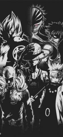 Black One Piece On Dog iPhone Wallpaper