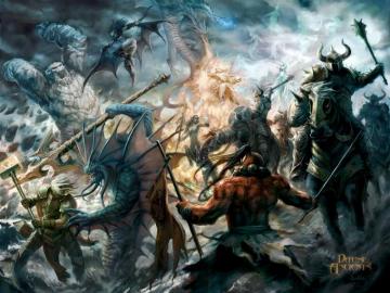 Fantasy Battle Wallpaper